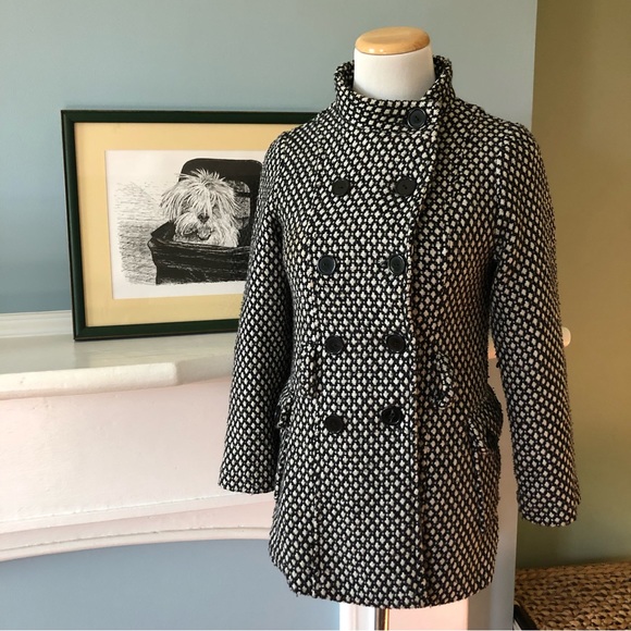 BCXgirl Black and White Double Breasted Jacket - Picture 2 of 13